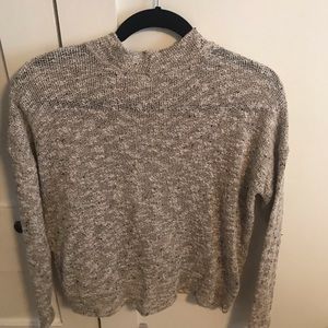 american eagle tan sweater